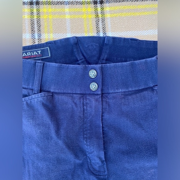 Ariat Pants - Ariat Heritage Navy Blue Riding Breeches